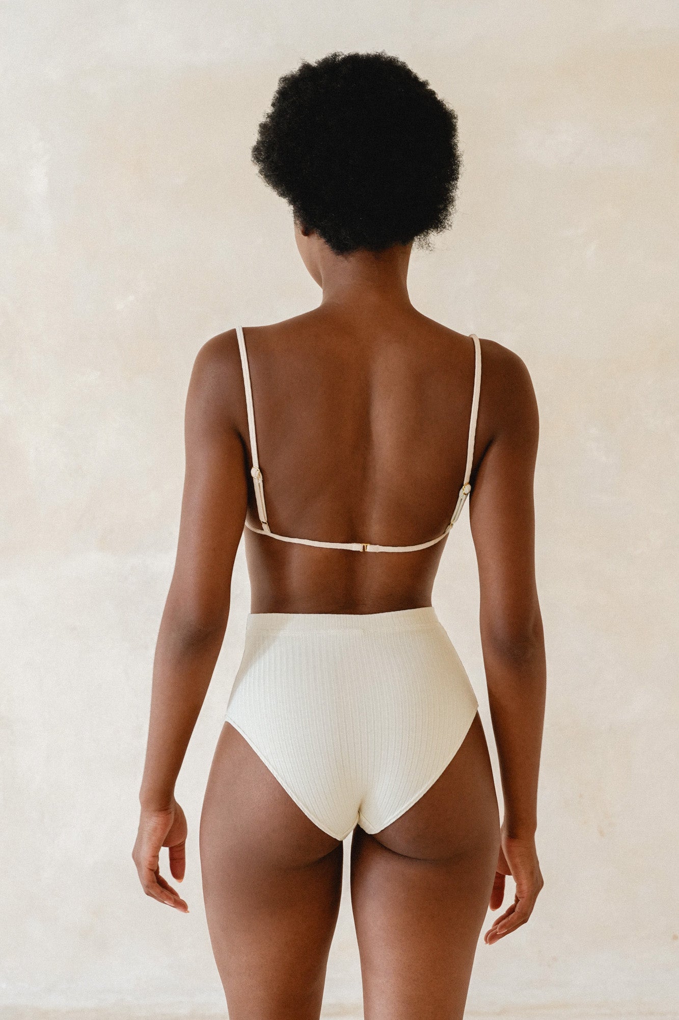 Studio K Rib Briefs – sustainable, soft, and comfortable yoga and lounge wear underwear, available in multiple sizes.