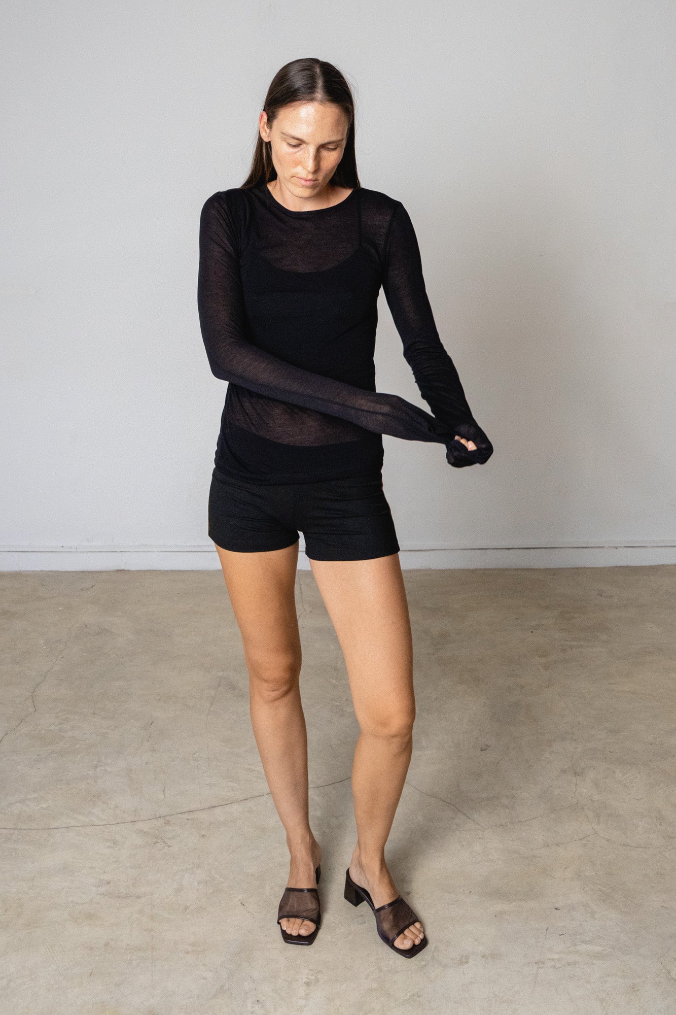 No 103 / Sheer Long-sleeve