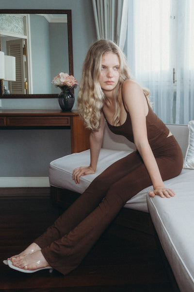Studio K | Womens | Arc Flare Pants | Tiramisu | XXS - XXL